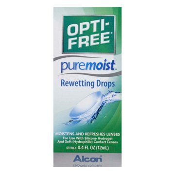 OPTI-FREE Puremoist Rewetting Drops, 0.4 oz