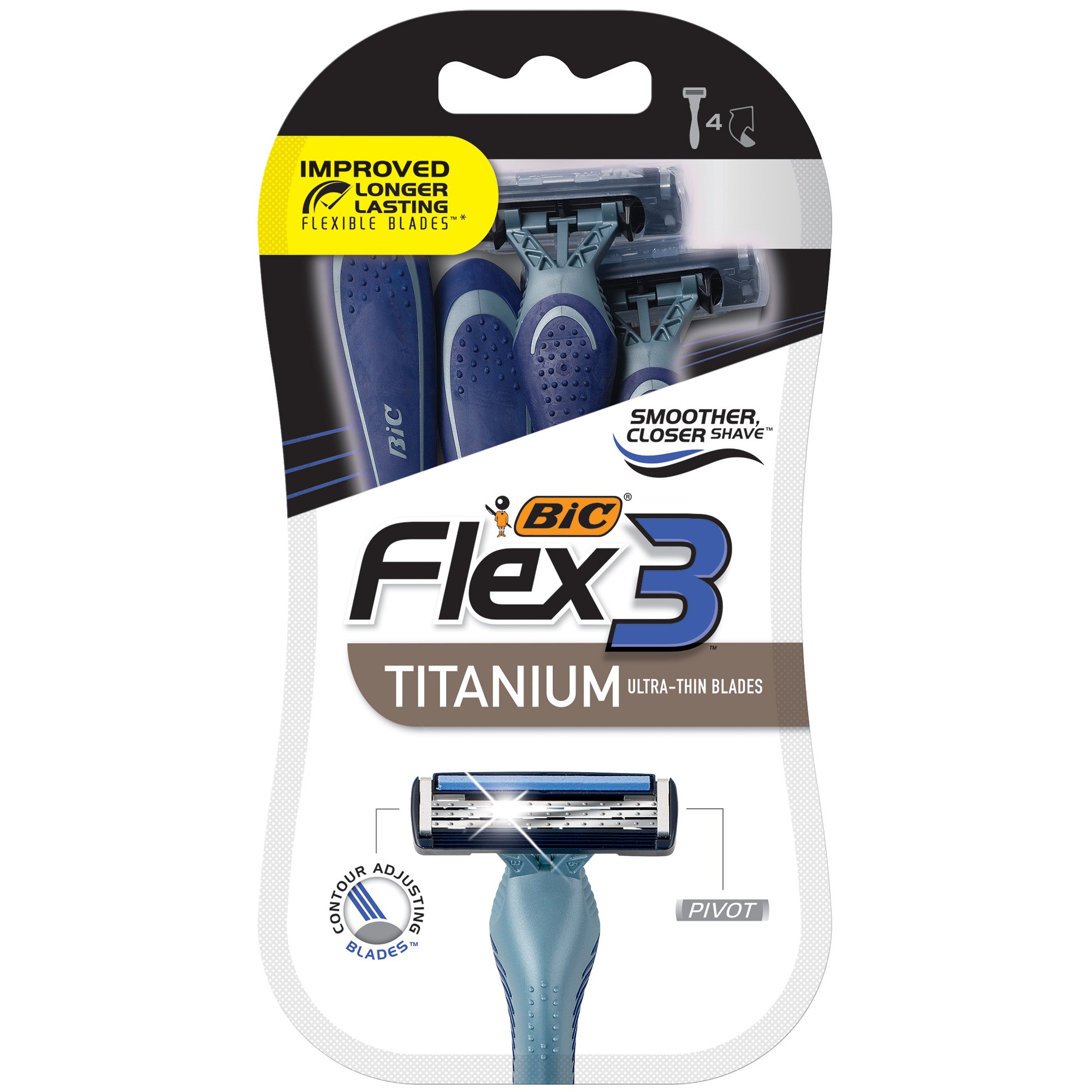 Bic Flex 3 Disposable Razor Shop Shaving & Hair Removal at HEB
