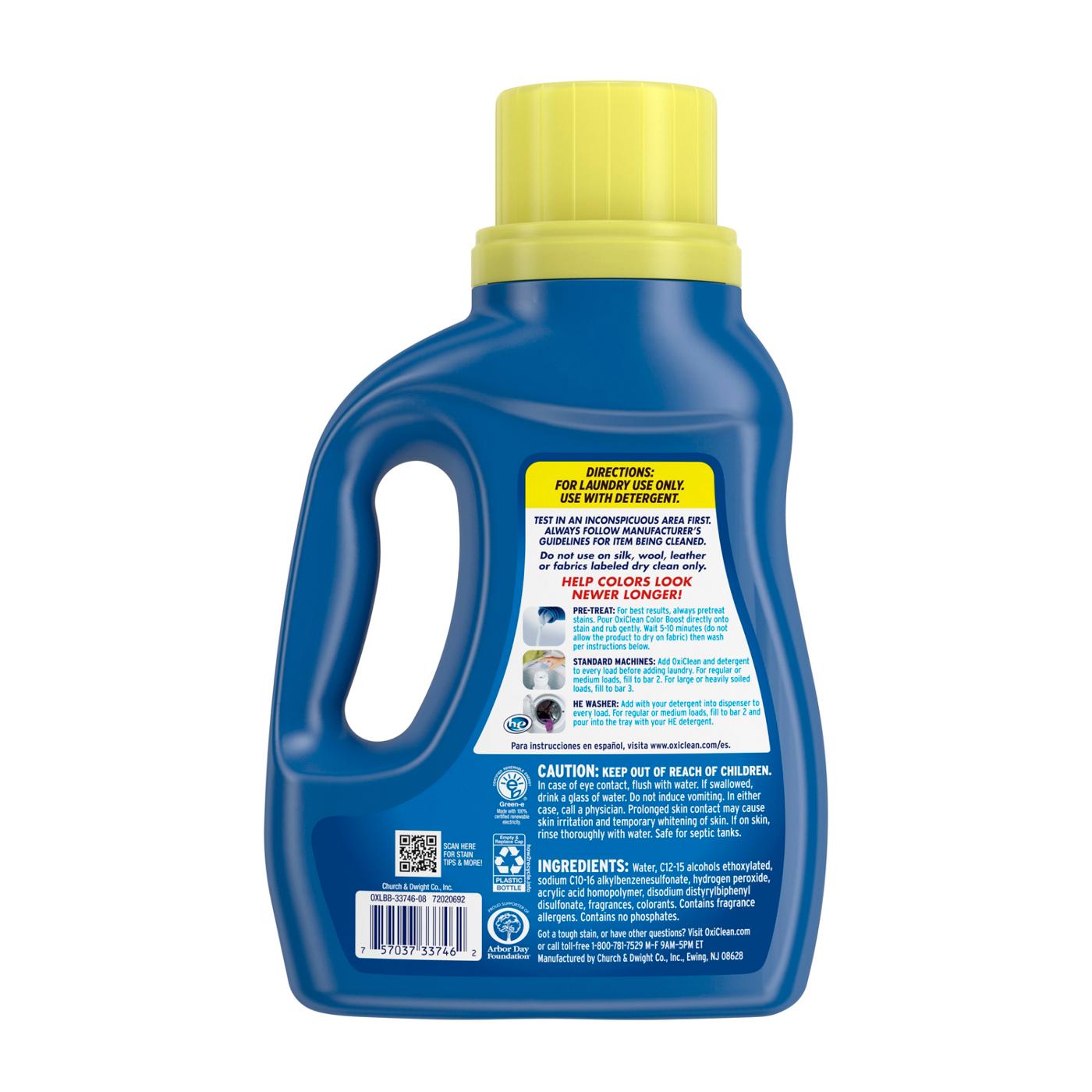 OxiClean Color Boost Fresh Scent Stain Remover; image 5 of 11