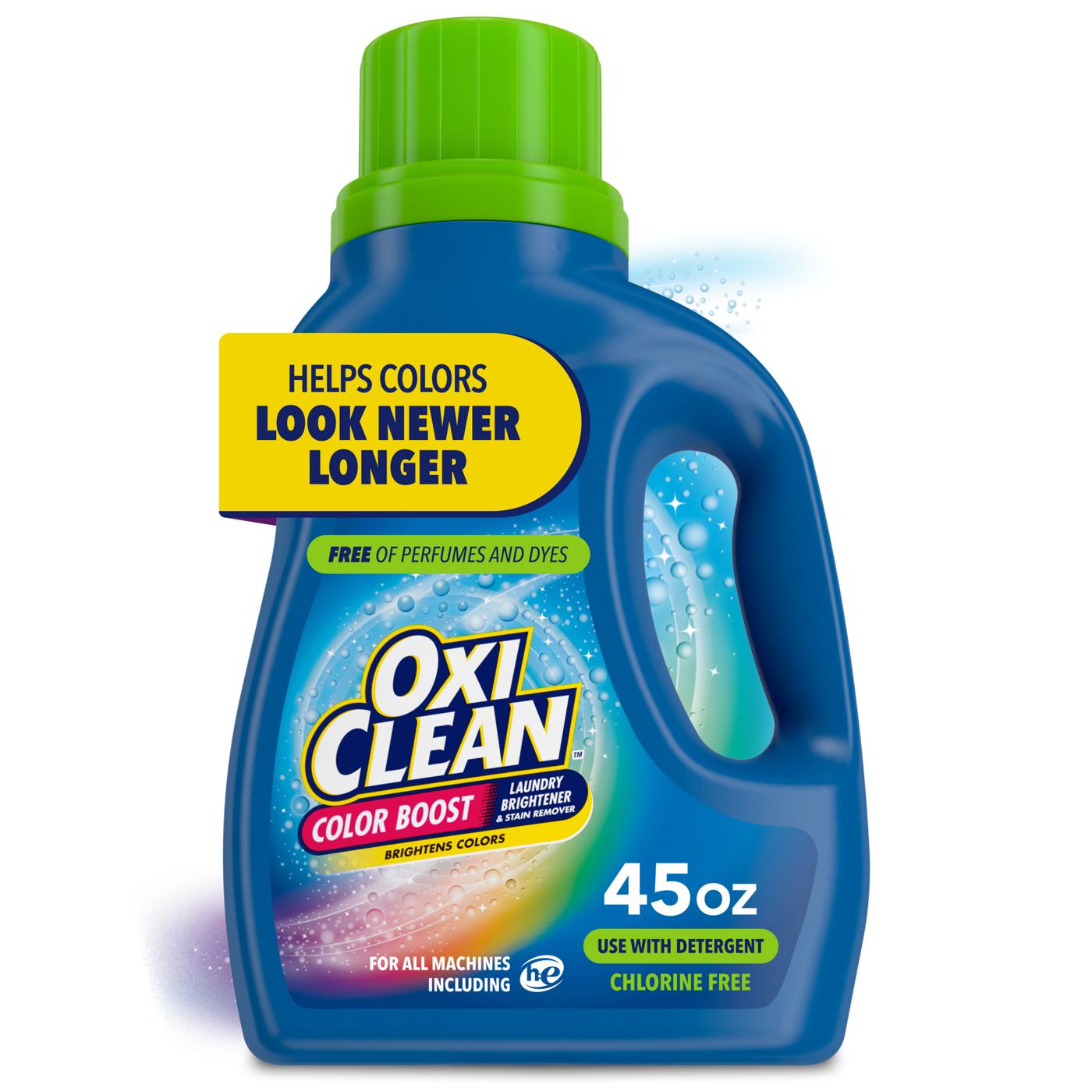 OxiClean Color Boost Fresh Scent Stain Remover; image 9 of 11