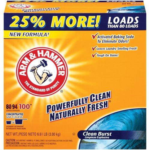 Arm & Hammer Clean Burst Powder Detergent Shop Detergent at HEB