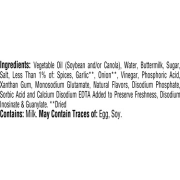 Hidden Valley Original Ranch Salad Dressing and Topping Bottle, 52 oz