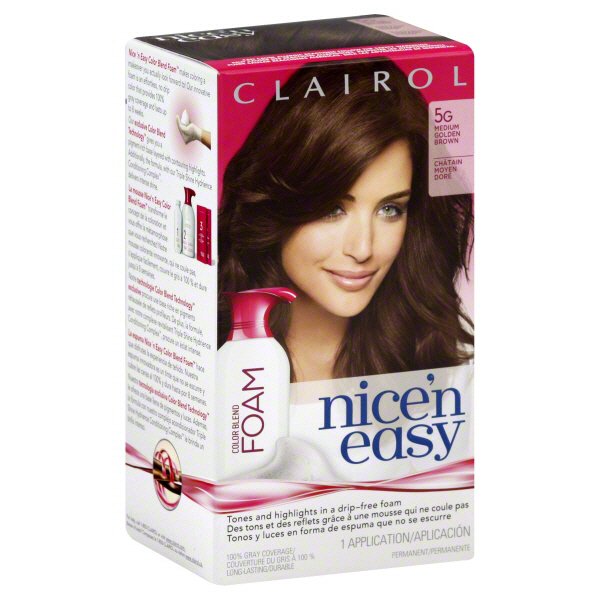 Clairol Nice 'N Easy 5G Medium Golden Brown - Shop at H-E-B