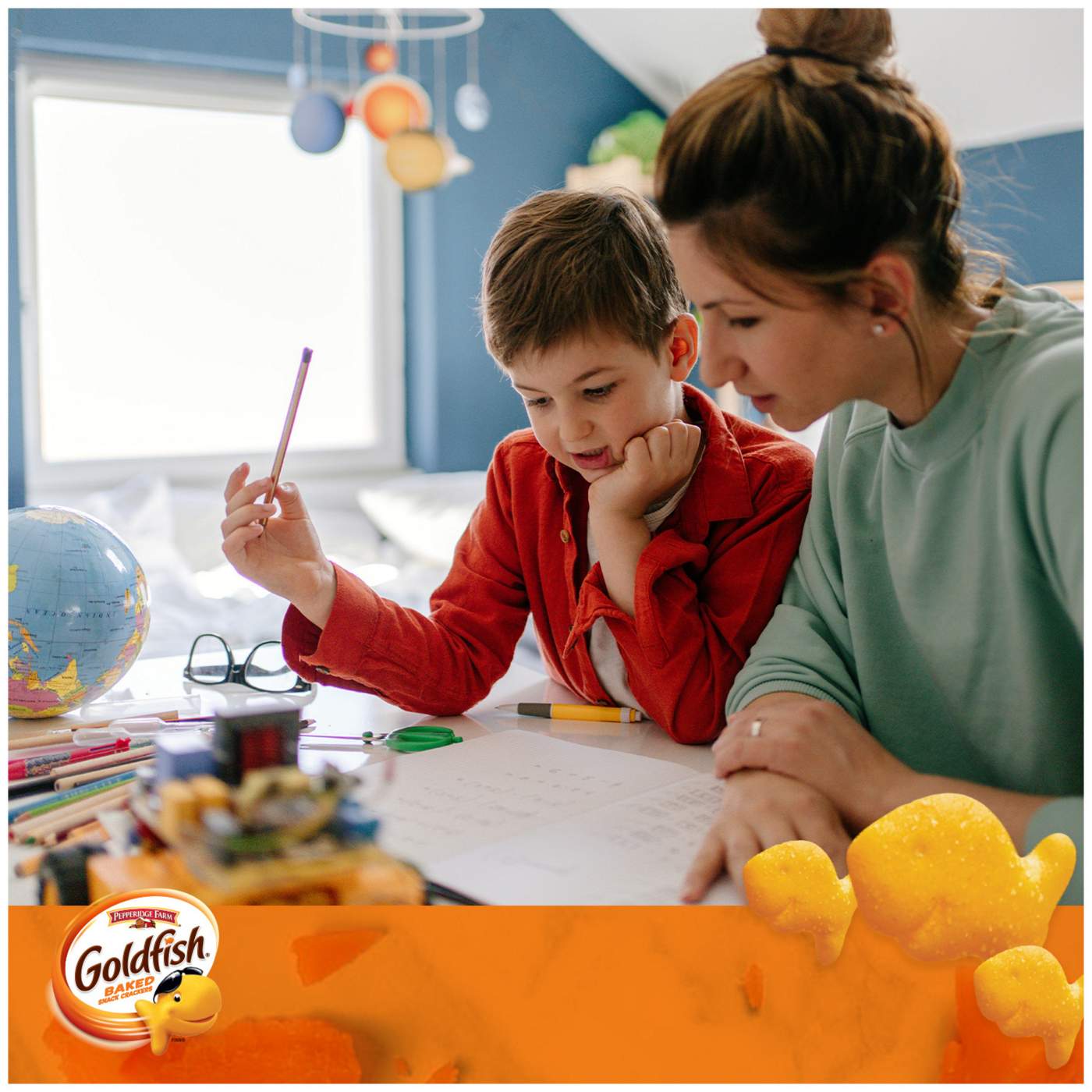 Goldfish Cheddar Cheese Crackers; image 12 of 15