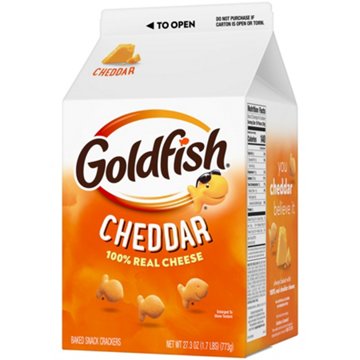 Goldfish Cheddar Cheese Crackers, 27.3 oz