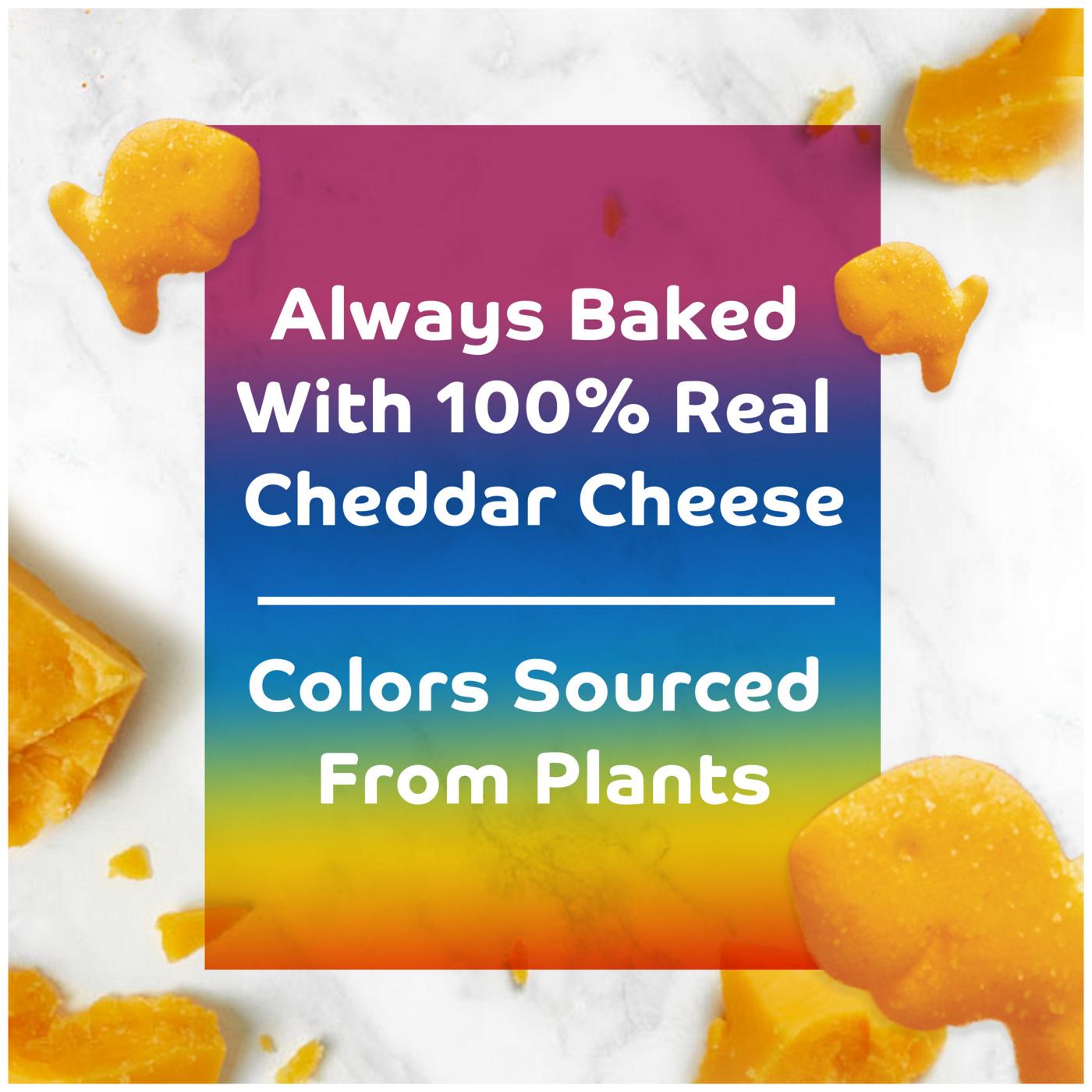 Goldfish Colors Cheddar Cheese Crackers; image 13 of 19