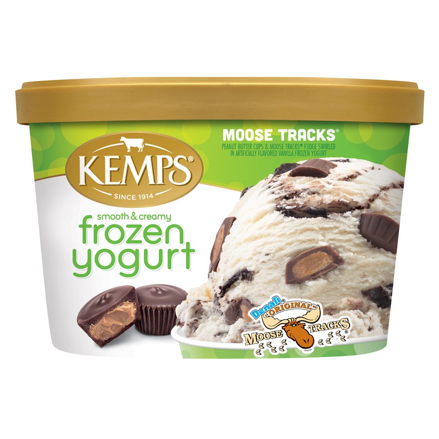 Kemps Denali Original Moose Tracks Frozen Yogurt - Shop Frozen Yogurt ...