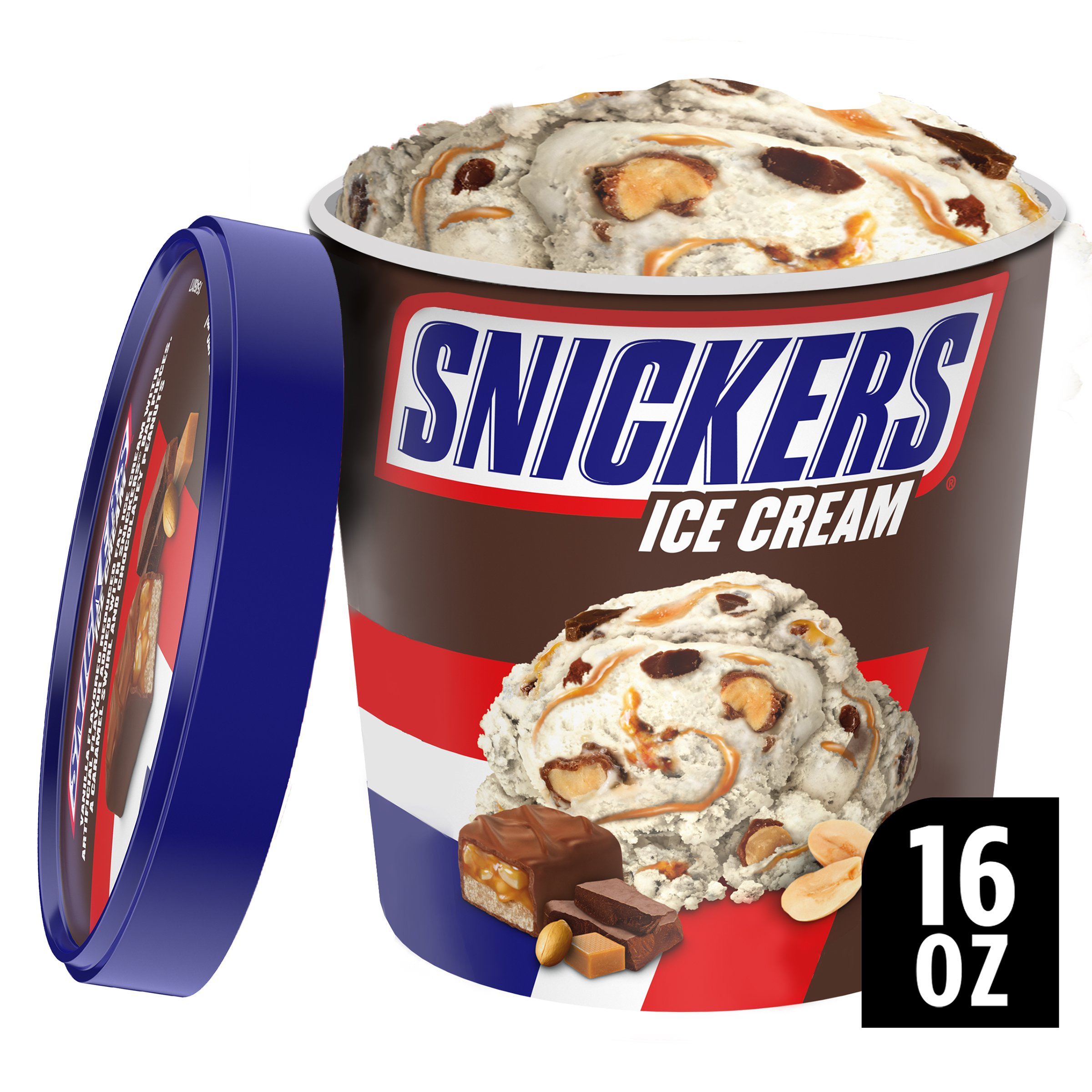 Snickers Ice Cream Bar Nutrition Label