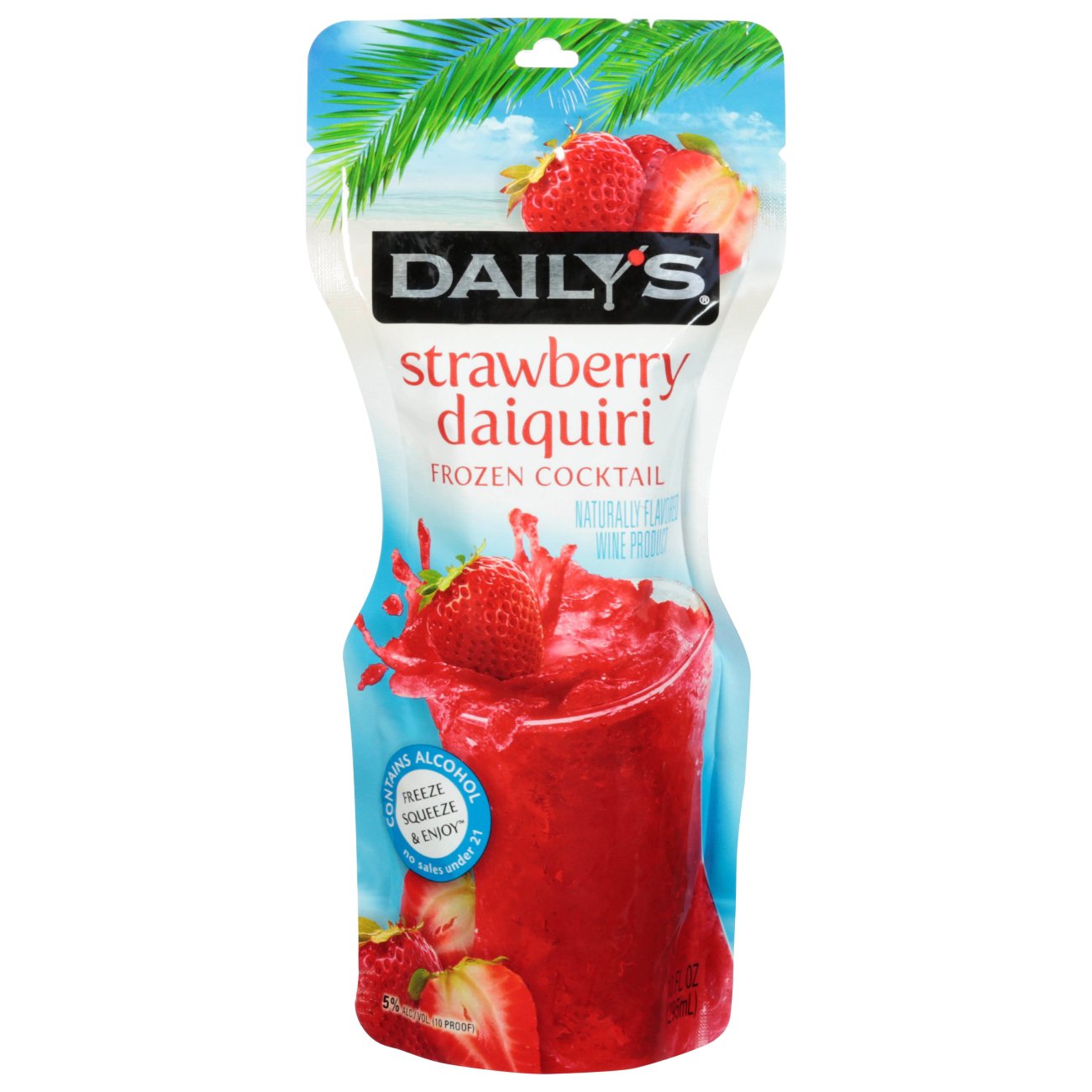 Dailys Frozen Strawberry Daiquiri - Shop Malt Beverages & Coolers at H-E-B