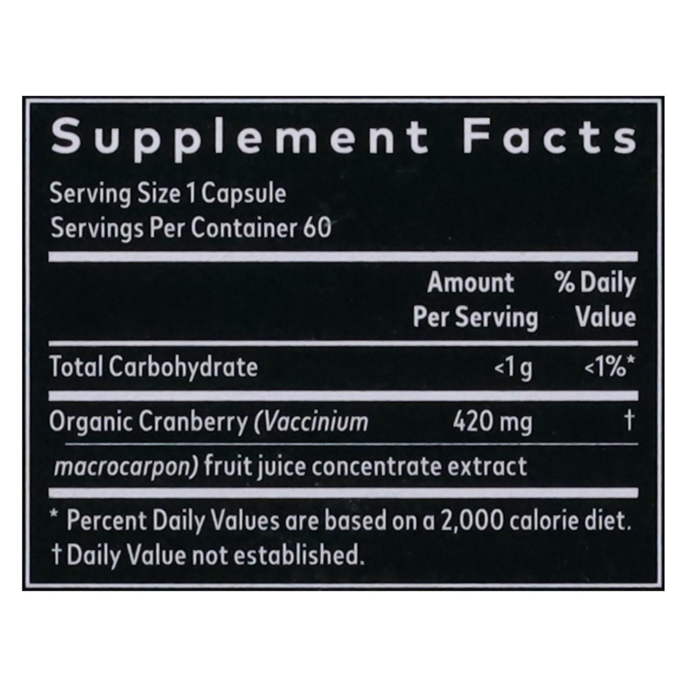 Gaia Herbs Cranberry Concentrate Urinary Tract Support Liquid Phyto-Caps; image 2 of 2