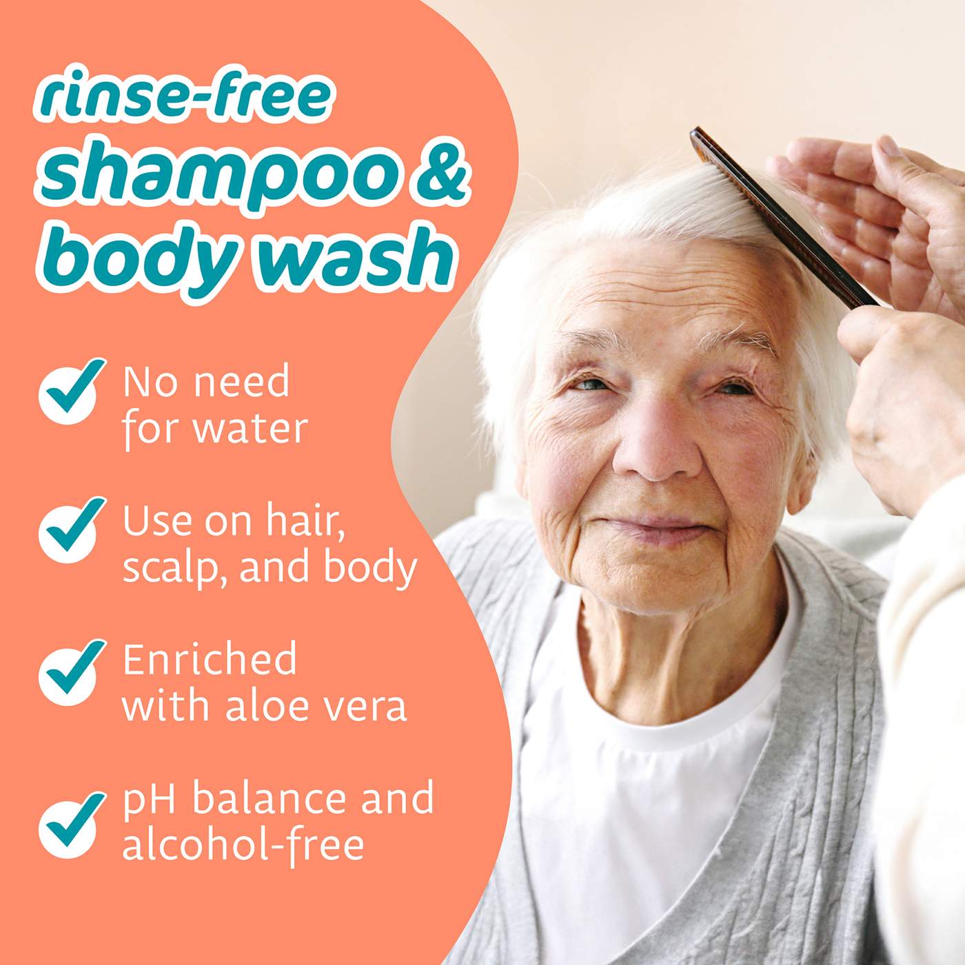 The Pharma-C-Company Foaming Rinse Free Shampoo & Body Wash; image 3 of 4