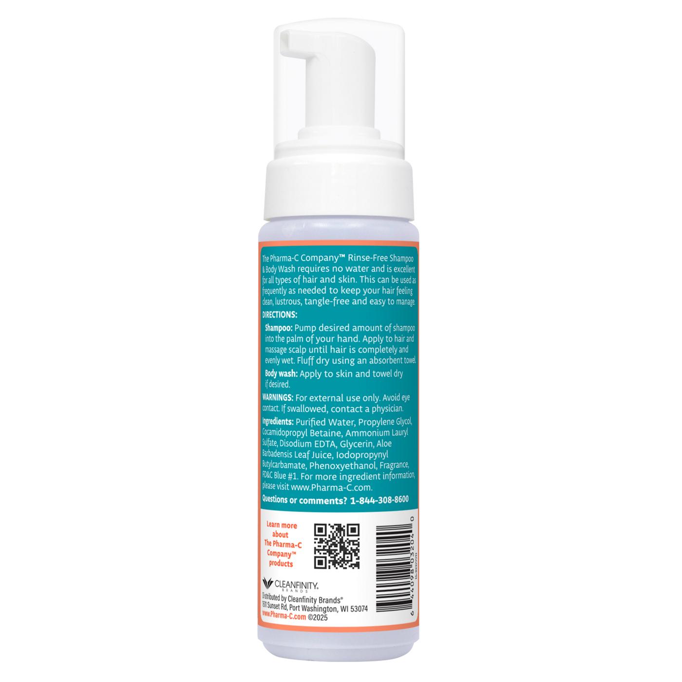 The Pharma-C-Company Foaming Rinse Free Shampoo & Body Wash; image 4 of 4