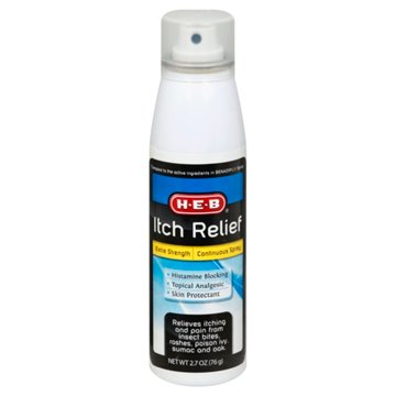 H-E-B Extra Strength Itch Relief Spray, 2.7 oz