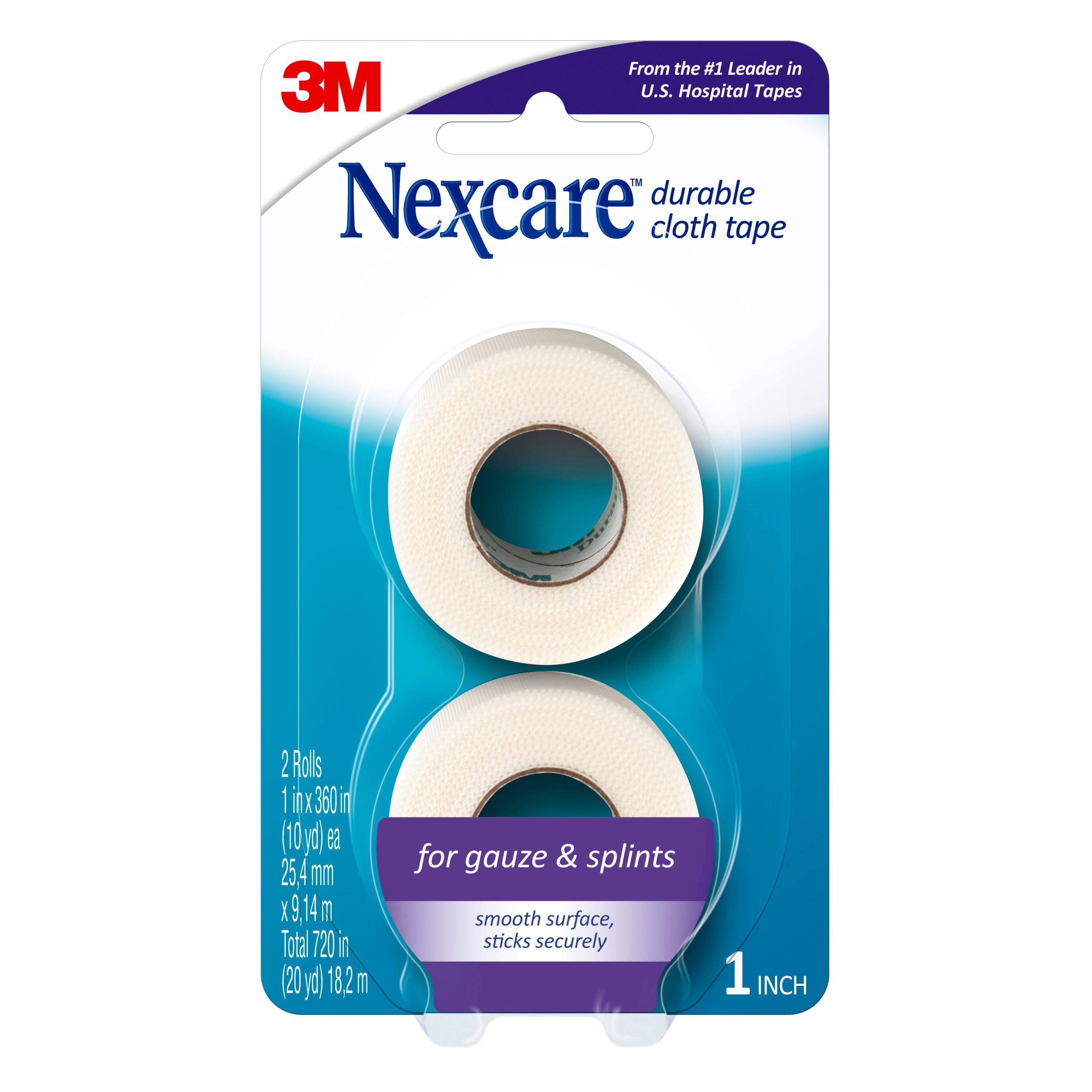 Nexcare 1 Inch Durable Cloth Tape Value Pack Shop Bandages & Gauze at