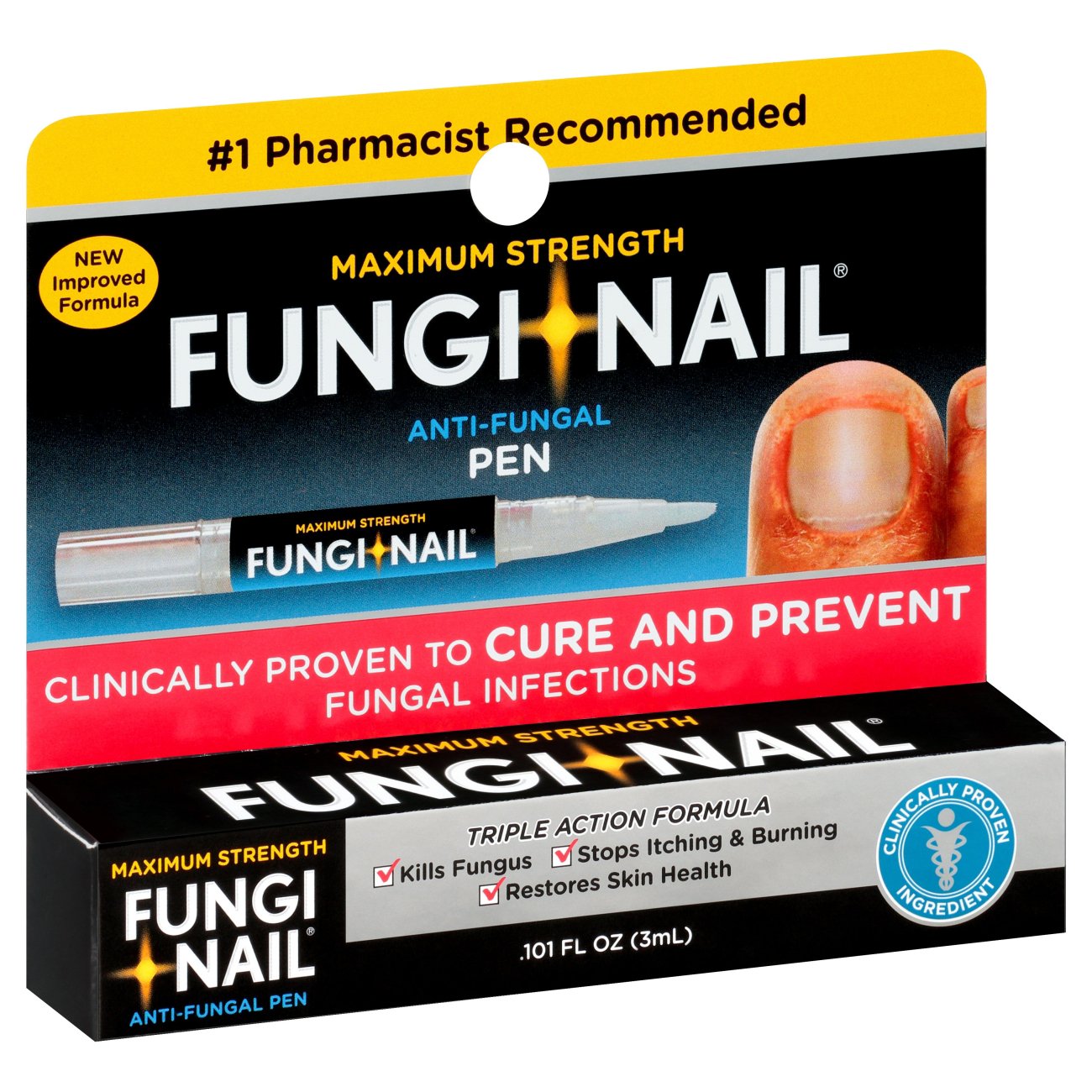 Fungi Nail Anti-Fungal Pen Applicator - Shop Skin & Scalp Treatments at  H-E-B