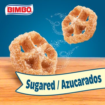 Bimbo Bimbuñuelos Sugared Sweet Crispy Wheels Snack Packs