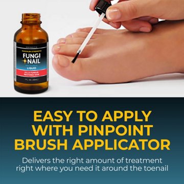 Fungi-nail Solution, Anti-Fungal Liquid, Tolnaftate 0.01%,, 1 oz