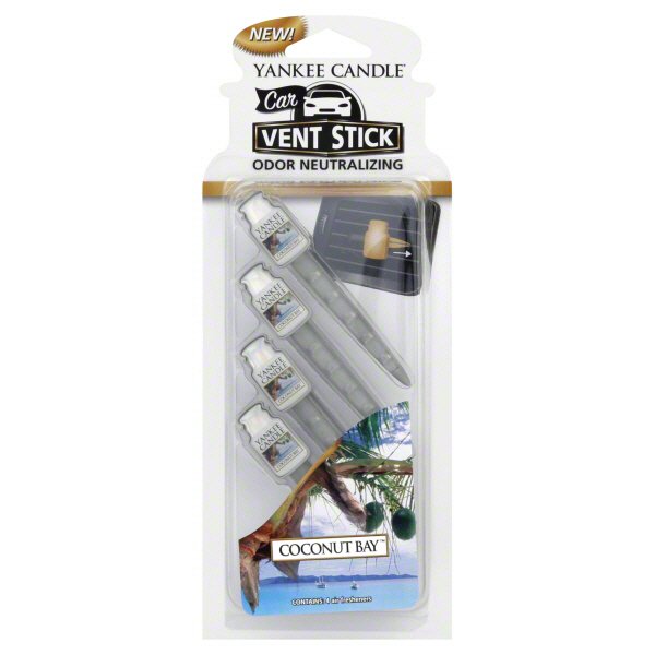 Yankee Candle Coconut Bay Car Vent Stick Air Fresheners Shop Car