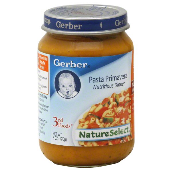 Gerber 3rd Foods Pasta Primavera Shop Food & Formula at HEB