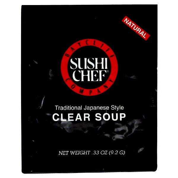 Sushi Chef Traditional Japanese Style Clear Soup Shop Soups & Chili