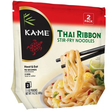 KA ME Thai Ribbon Stir Fry Noodles Packs