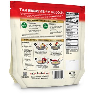 KA ME Thai Ribbon Stir Fry Noodles Packs