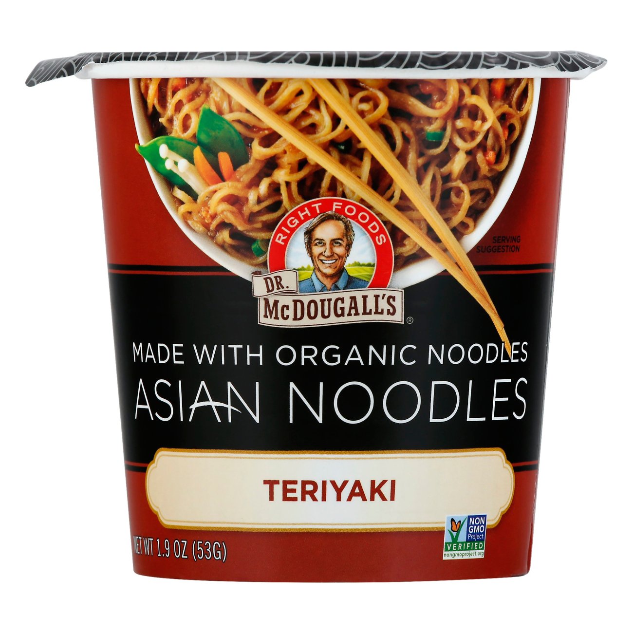 Dr. McDougall's Teriyaki Noodle Asian Entree Shop Pantry meals at HEB