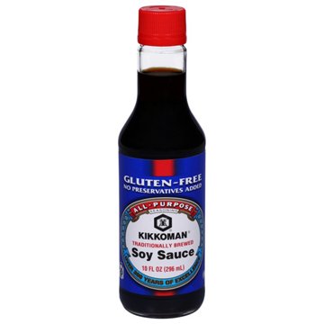 Kikkoman Gluten Free Soy Sauce, 10 oz