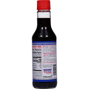 Kikkoman Gluten Free Soy Sauce, 10 oz