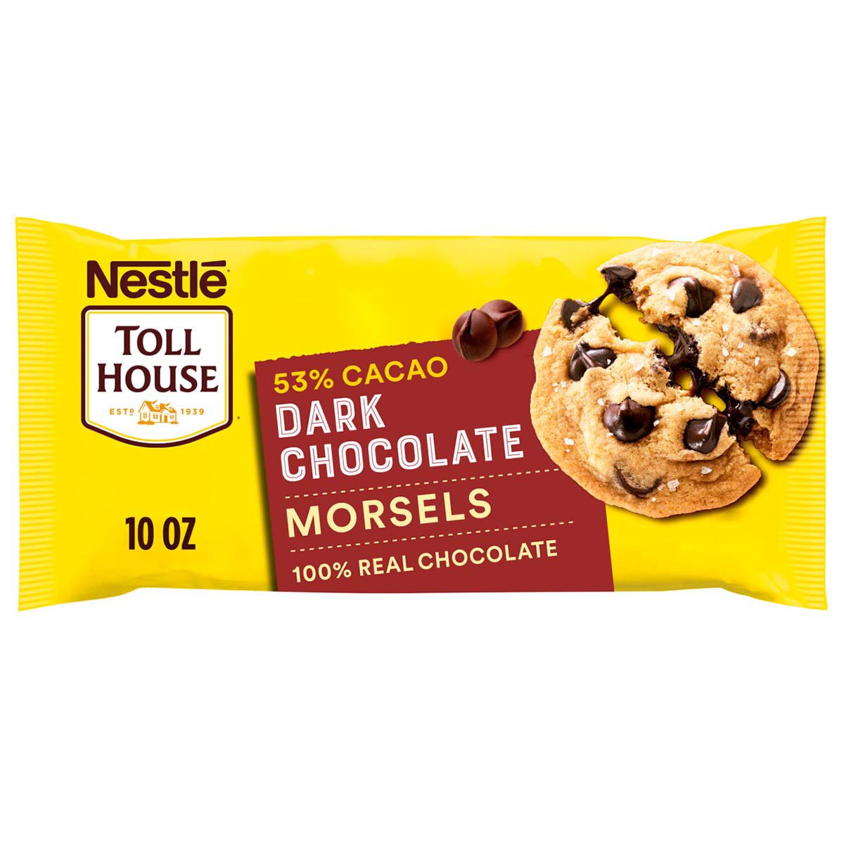 Nestle Toll House 53 Cacao Dark Chocolate Chips Shop Baking chocolate & candies at HEB