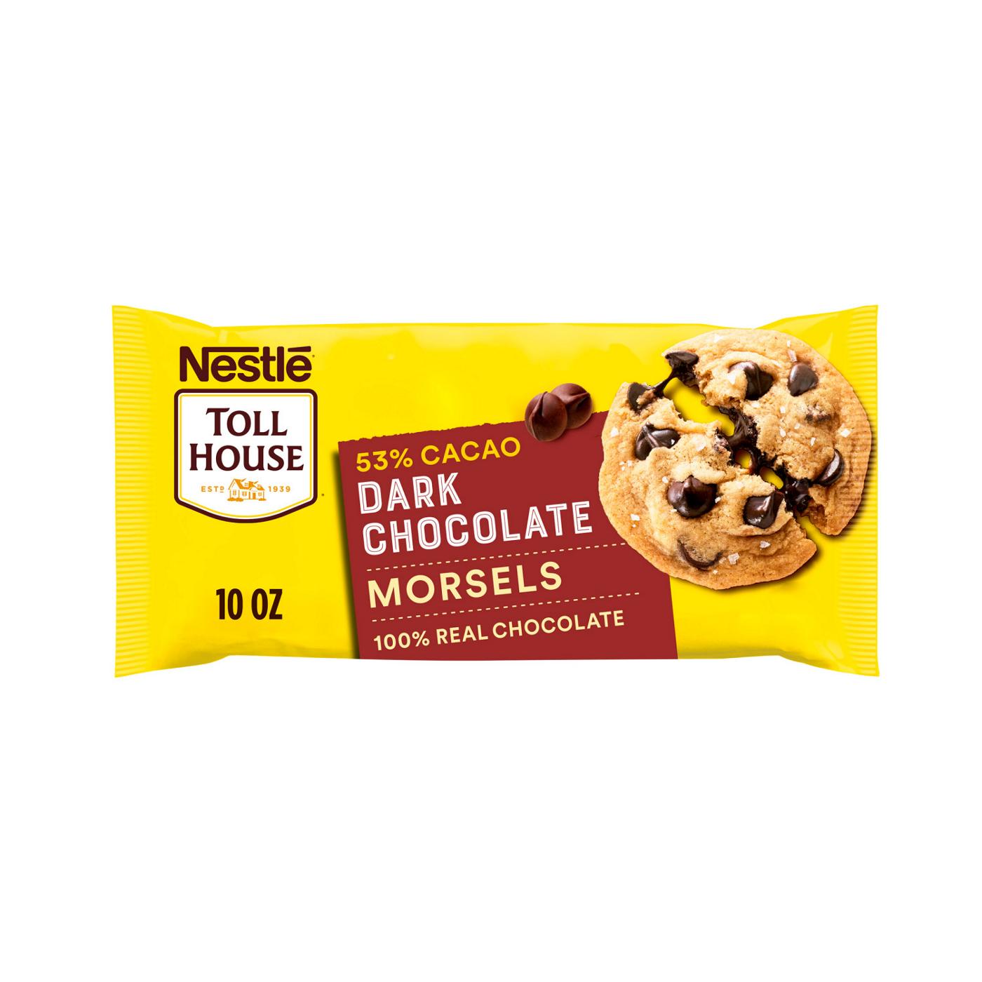 Nestle Toll House 53% Cacao Dark Chocolate Chips; image 1 of 5