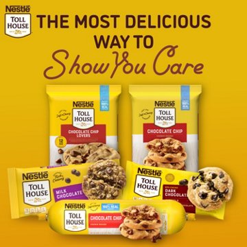 Nestle Toll House 53% Cacao Dark Chocolate Chips, 10 oz