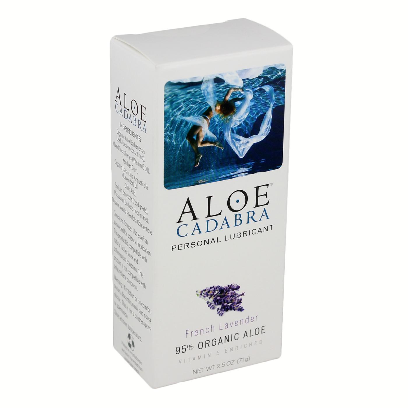 Aloe Cadabra Personal Lubricant, French Lavender; image 1 of 2