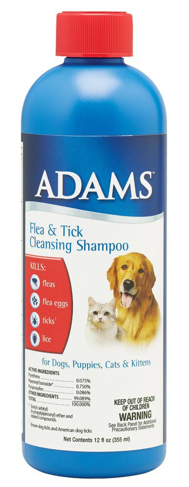 adams dog shampoo