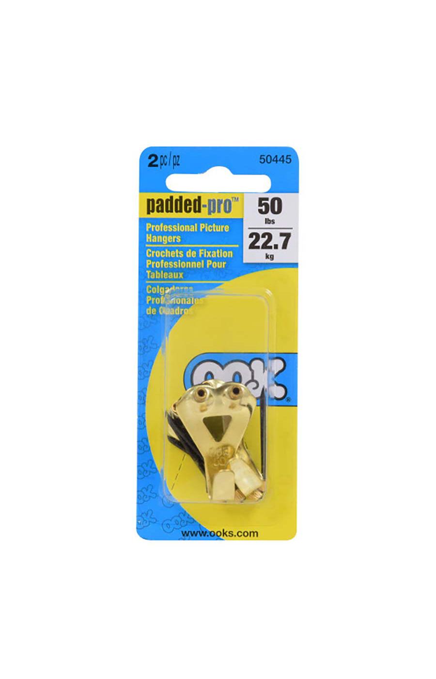 OOK 50-lb Padded Professional Picture Hangers; image 1 of 2