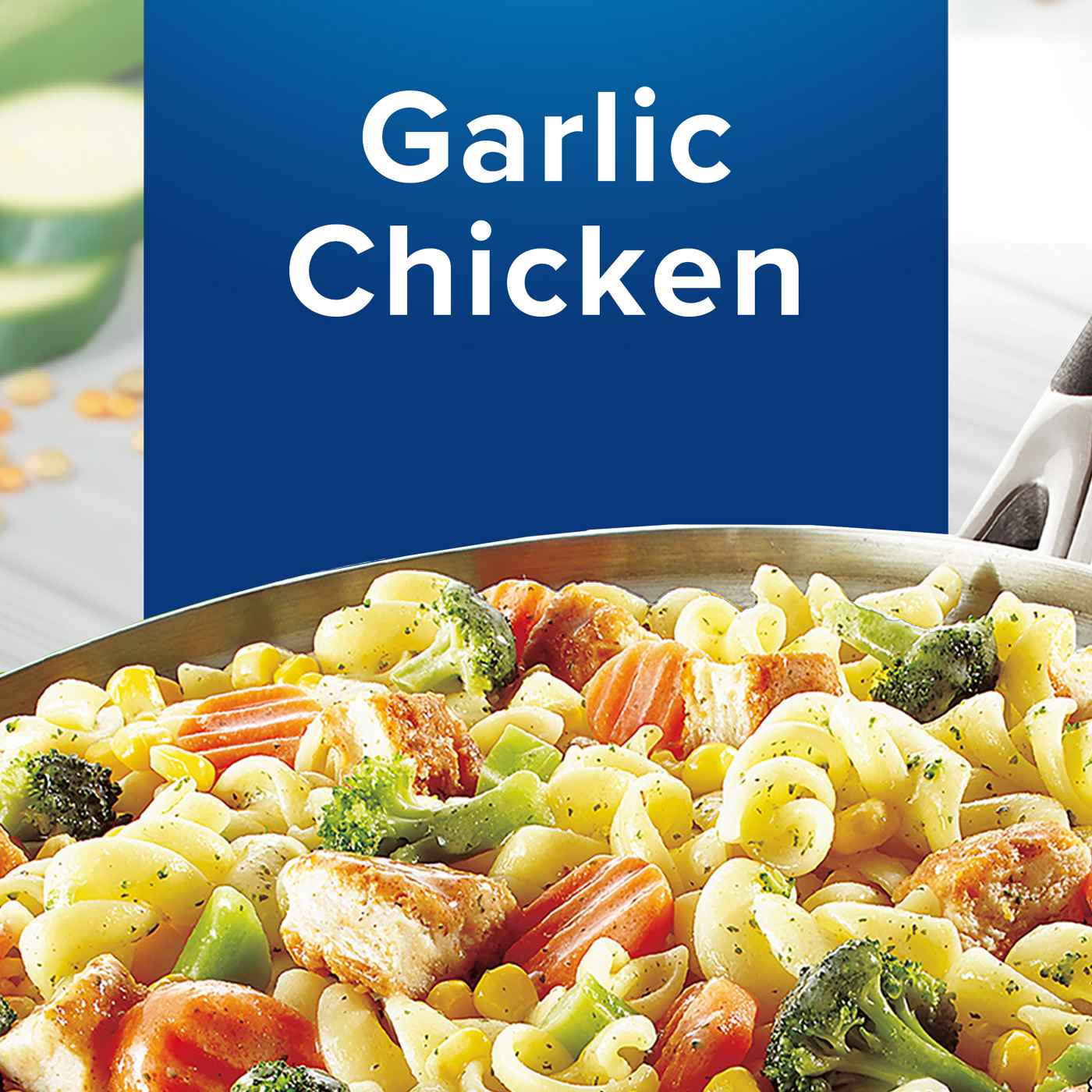Birds Eye Voila! Garlic Chicken Frozen Skillet Meal - Family-Size; image 3 of 7
