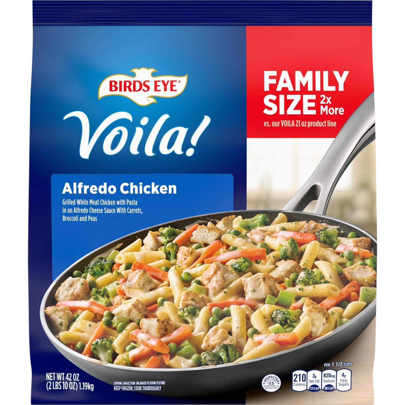 Birds Eye Voila! Alfredo Chicken Frozen Meal, 21 oz - Foods Co.