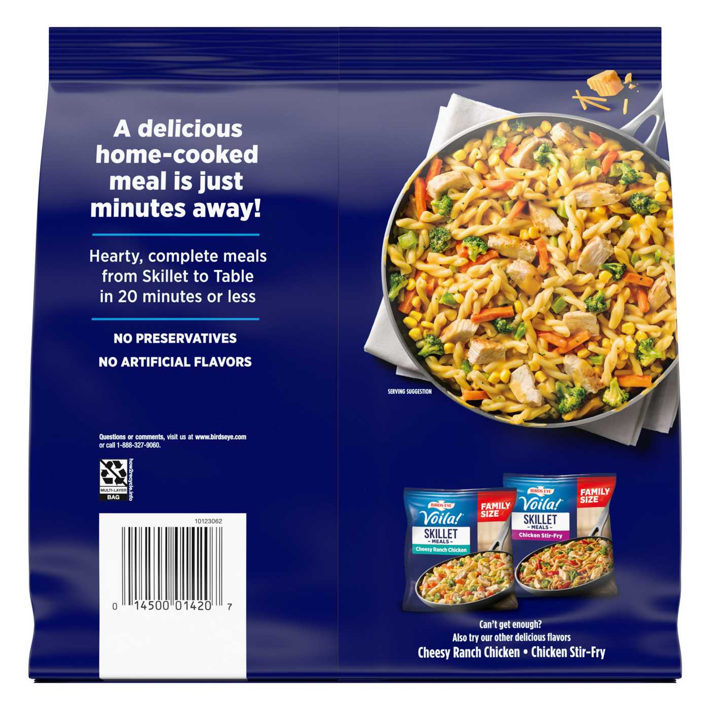 Birds Eye Voila! Frozen Cheesy Chicken Skillet Meal - Family-Size; image 6 of 6