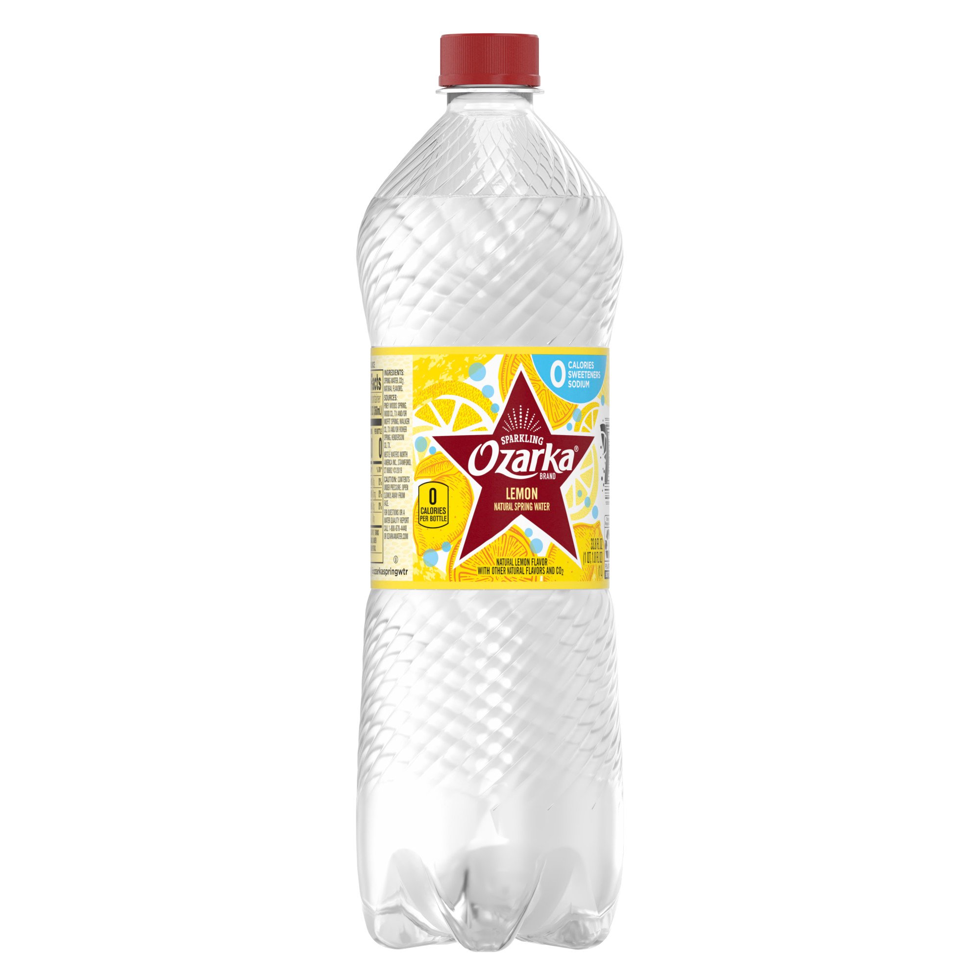 Ozarka Sparkling Water Lively Lemon - Shop Water at H-E-B