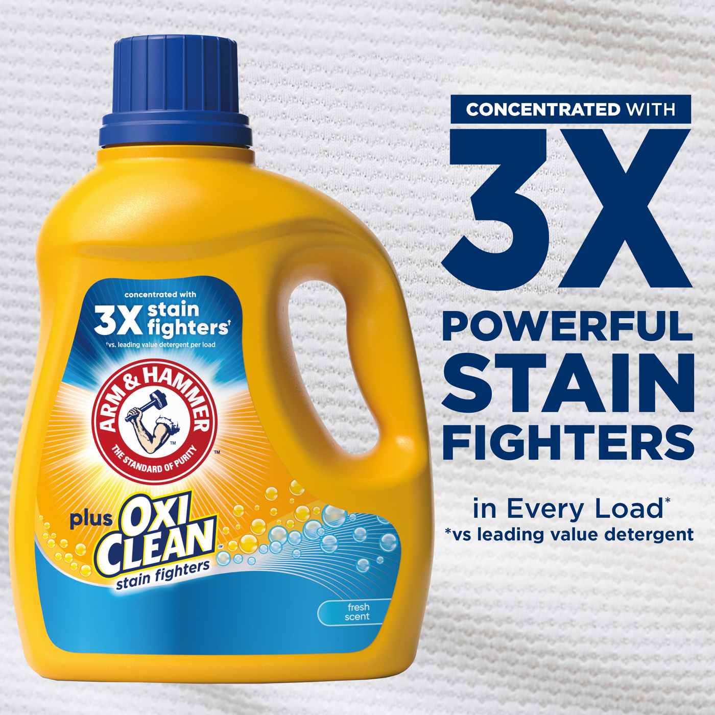 Arm & Hammer Plus OxiClean HE Liquid Laundry Detergent, 35 Loads - Fresh Scent; image 13 of 15