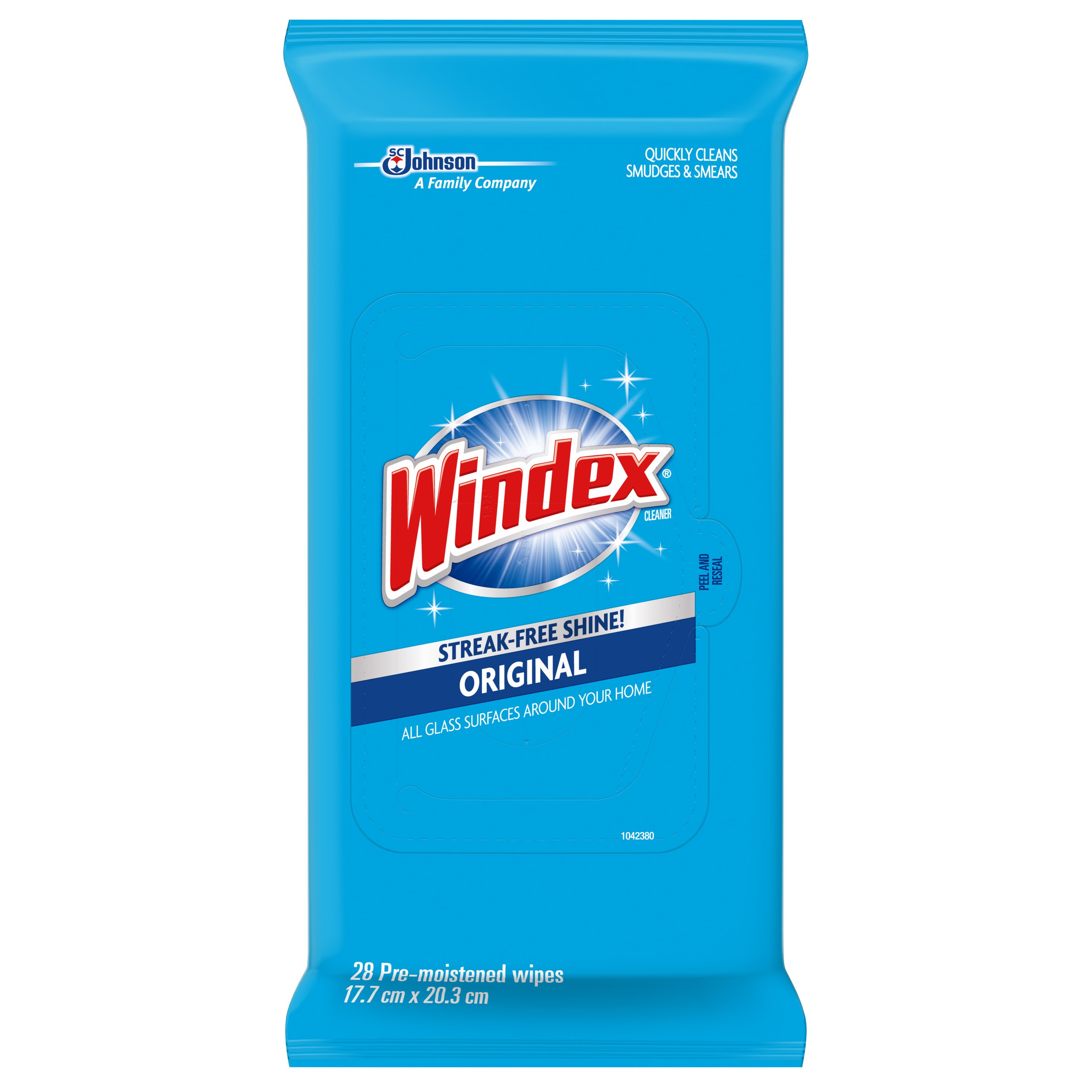 Windex Glass & Surface Wipes 28 ea, Cleaning Wipes