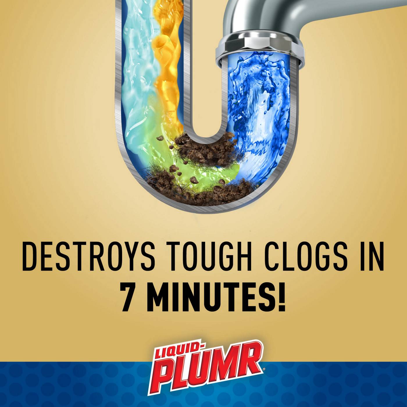 Liquid-Plumr Industrial Strength Urgent Clear, Liquid Drain Cleaner; image 2 of 5