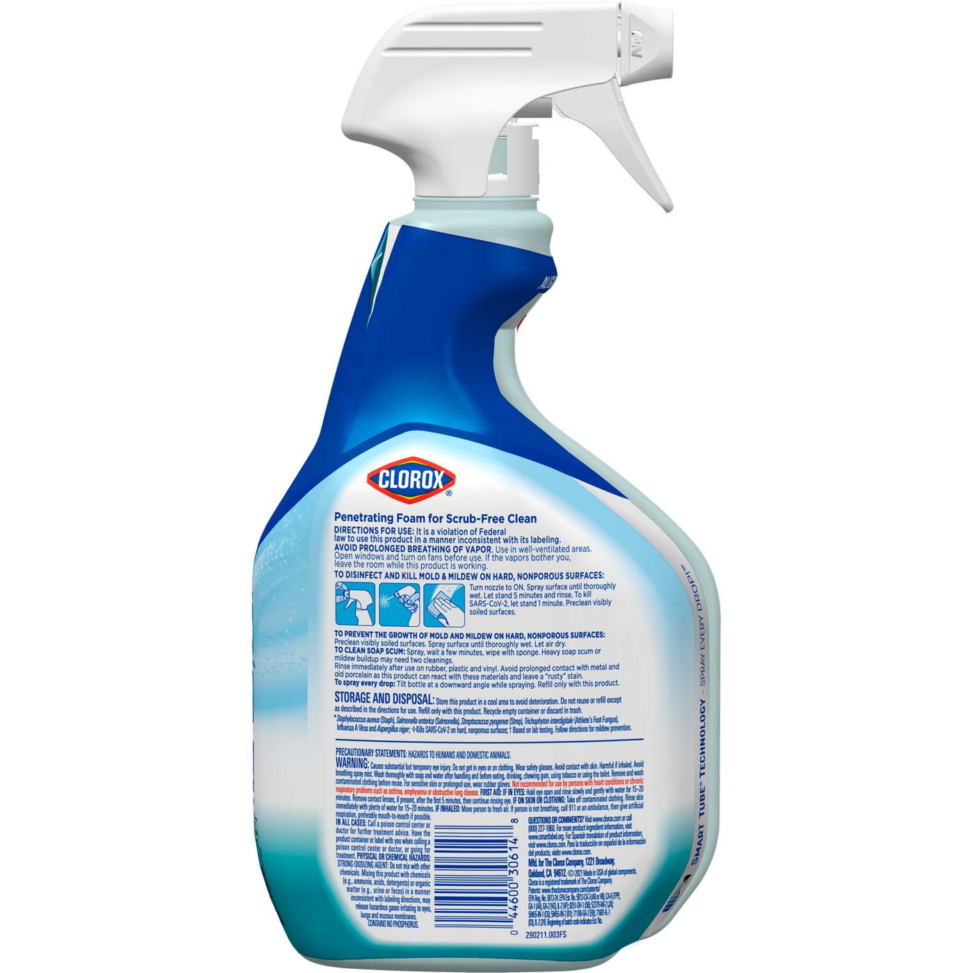Clorox Bathroom Bleach Foamer Spray - Ocean Mist; image 5 of 5