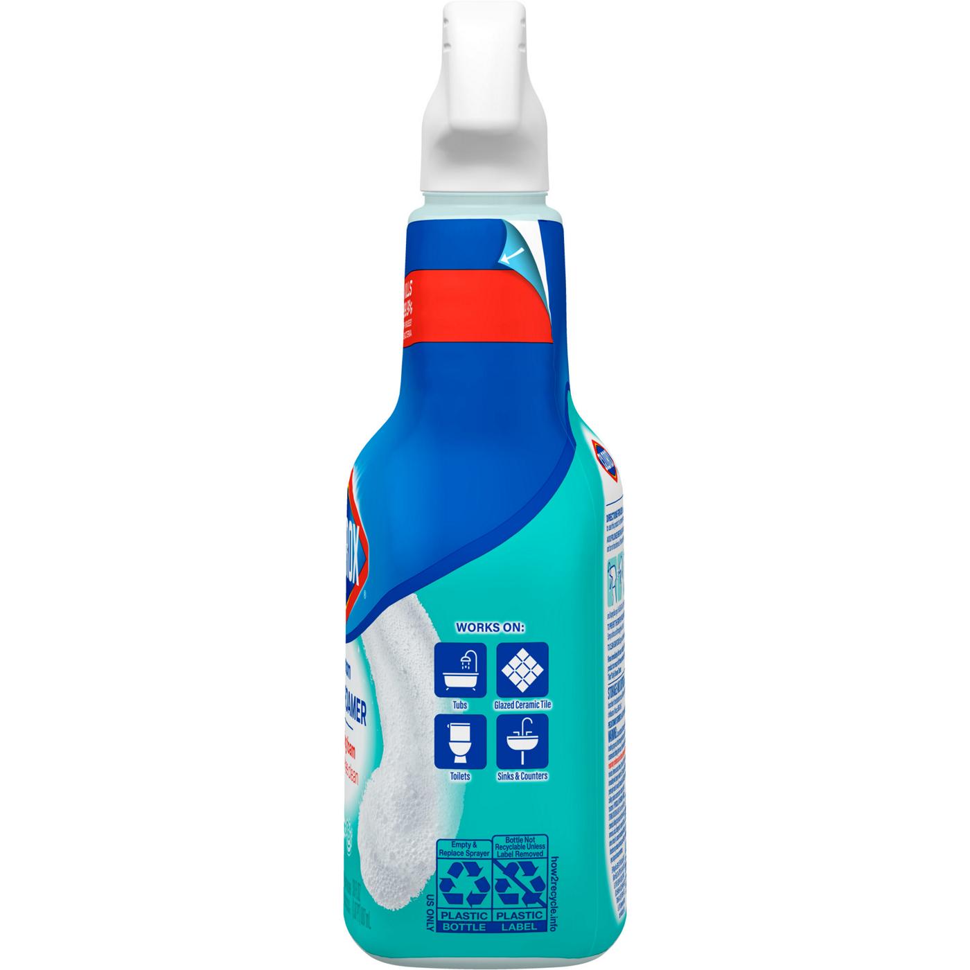 Clorox Bathroom Bleach Foamer Spray - Ocean Mist; image 9 of 11
