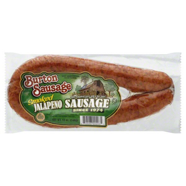 Burton Smoked Jalapeno Sausage Shop Meat at H E B