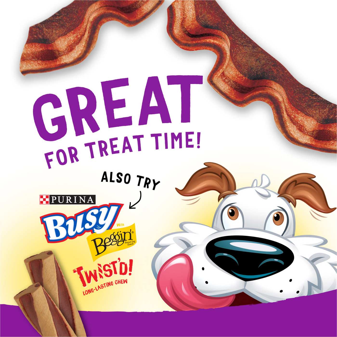 Beggin' Purina Beggin' Strips With Real Meat Dog Treats, Thick Cut Hickory Smoke Flavor; image 6 of 7