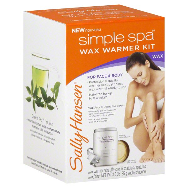 Sally Hansen Simple Spa Wax Warmer Kit Shop Shaving & Hair Removal at