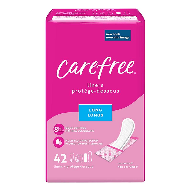 Carefree Panty Liners - Extra Long - Shop Pads & Liners at H-E-B