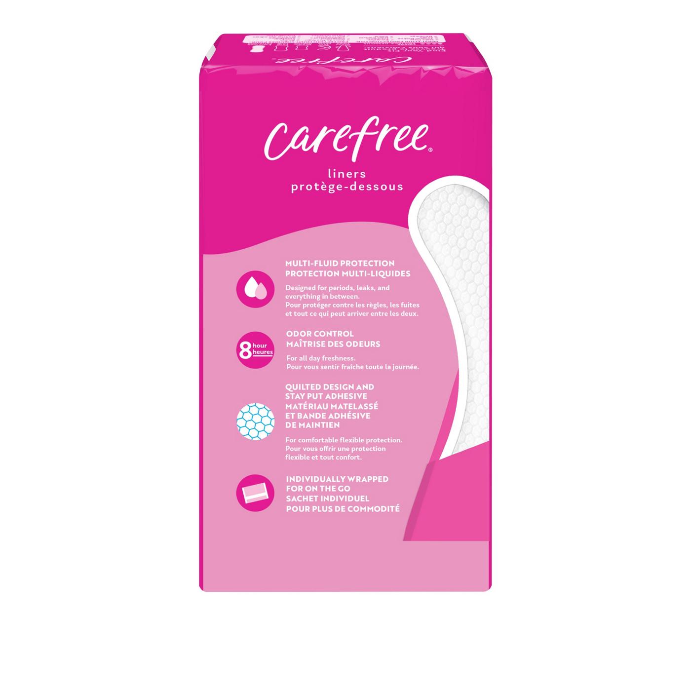 Carefree Panty Liners Extra Long Shop Pads & liners at HEB