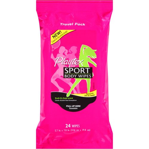 Playtex Sport Fresh & Clean Scented Body Wipes Shop Wipes & Washes at
